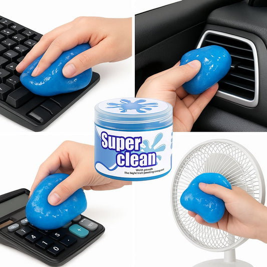 Super Clean Gel – Dust & Dirt Remover for Car, Keyboard & Home Use